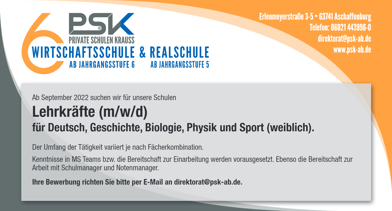 stellenangebote aschaffenburg