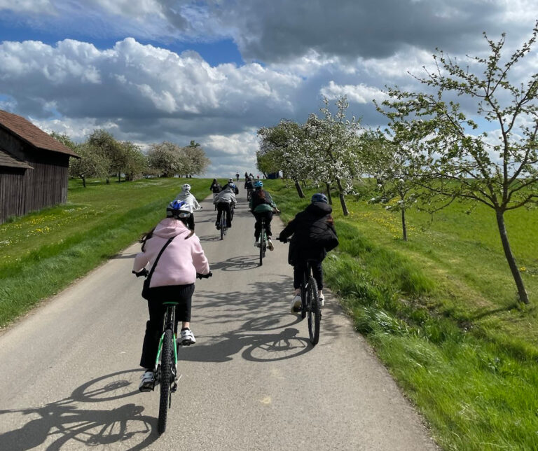 Fahrradtour in Rappershausen mit W8a4, W8a3 und R8a