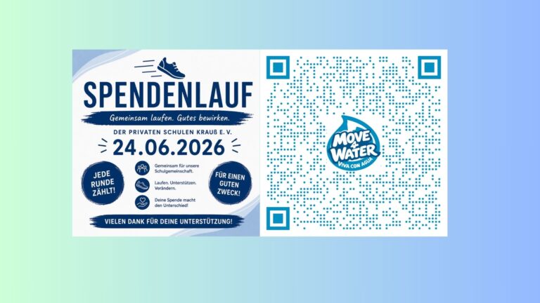 Wir laufen für Wasser – und für Zukunft! – Jede Runde zählt!