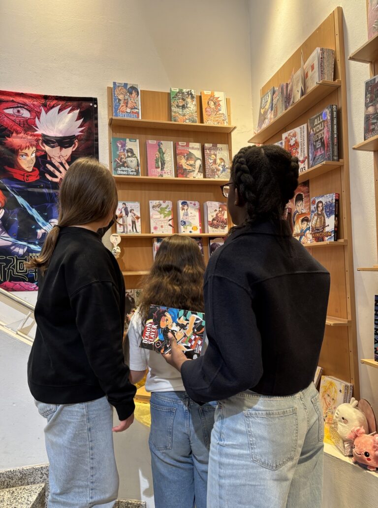 „Ich schenk dir eine Geschichte!“ – Besuch der Buchhandlung Diekmann