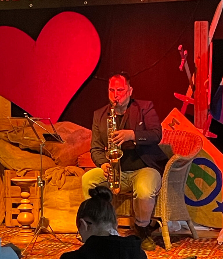 SAX & TALK auf Bühne 201